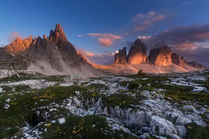 Three peaks of Lavaredo and mt. Paterno by methariorn78 - Earth Day 2020 Photo Contest