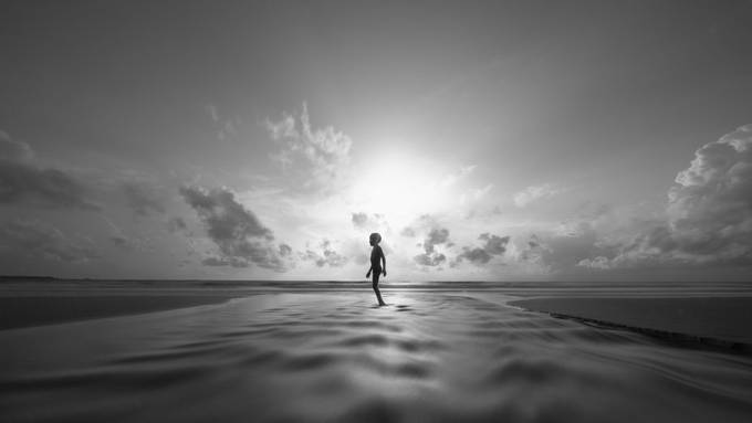walk away by PoloD - Our World In Black And White Photo Contest