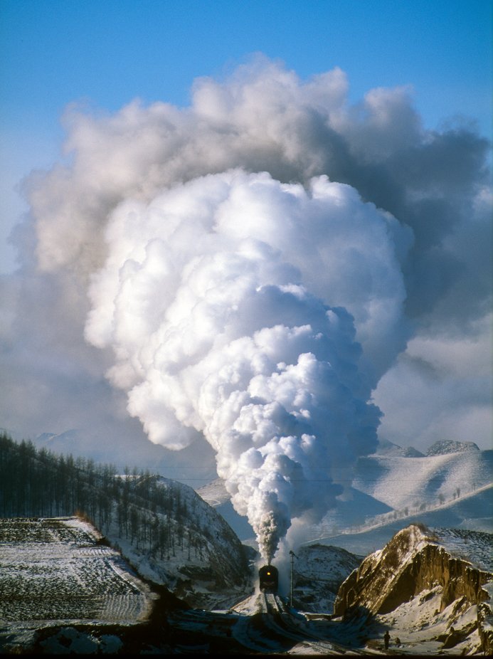 Volcanic by ChasingTheLight - Capture Trains Photo Contest
