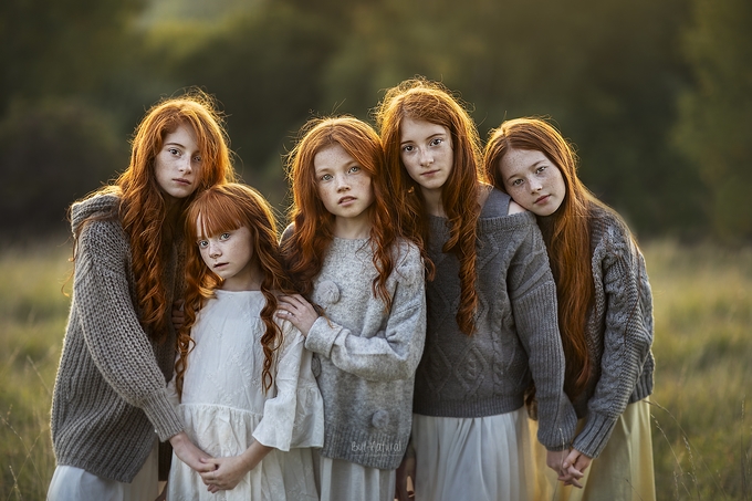 The Ginger Heads by sujatasetia - Inspiring Portraits Photo Contest get inspired magazine
