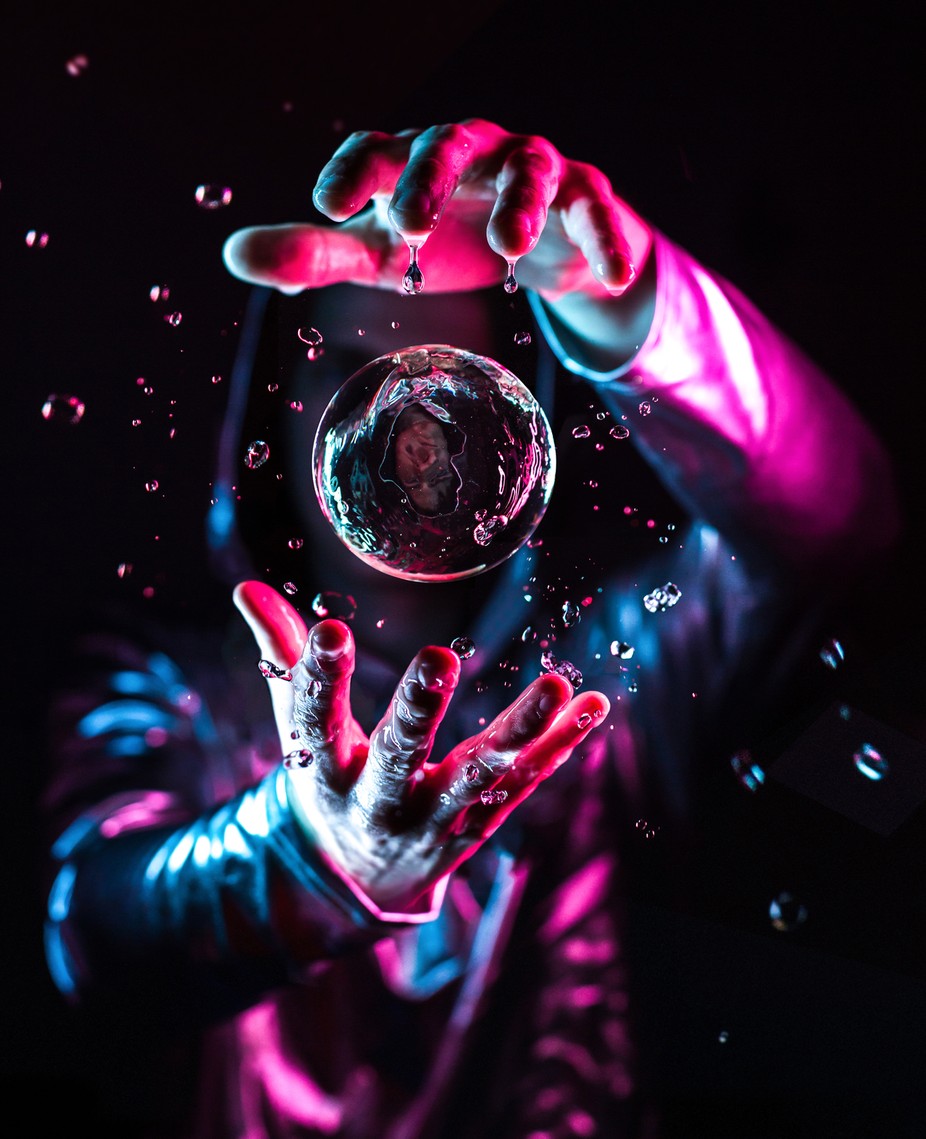 Liquid Neon by kylere - Picture Circles Photo Contest