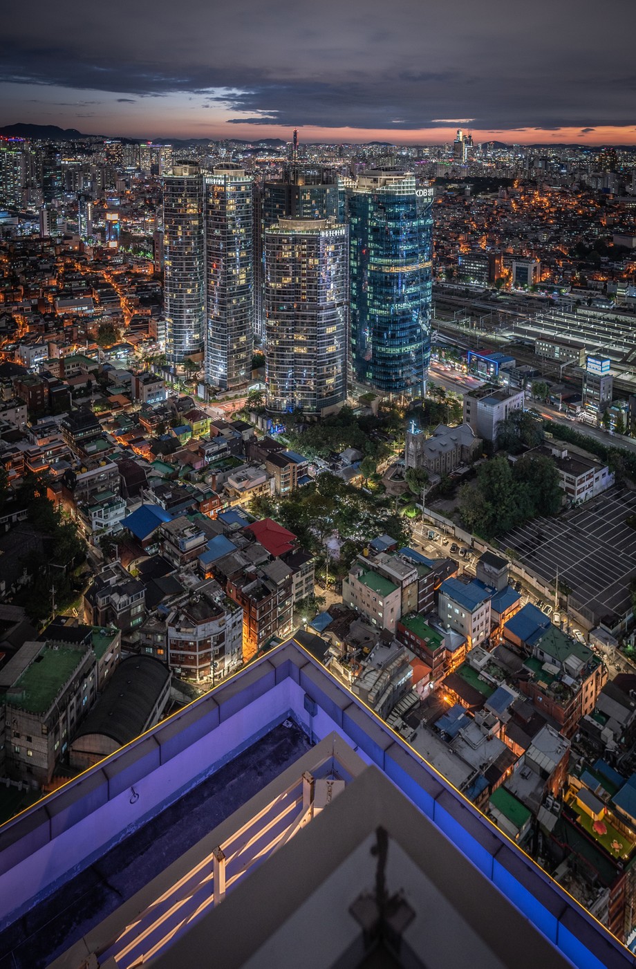Seoul lights by iordandanielteodorescu - Night Wonders Photo Contest
