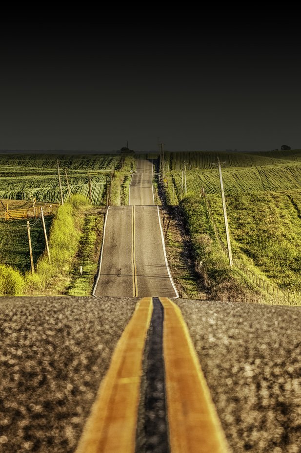 The Road by DonHoekPhoto - Straight Roads Photo Contest