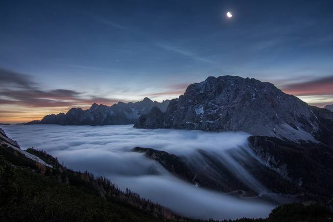 Morning hours at Vršič pass, Slovenia by matejmlakar - Foggy Times Photo Contest