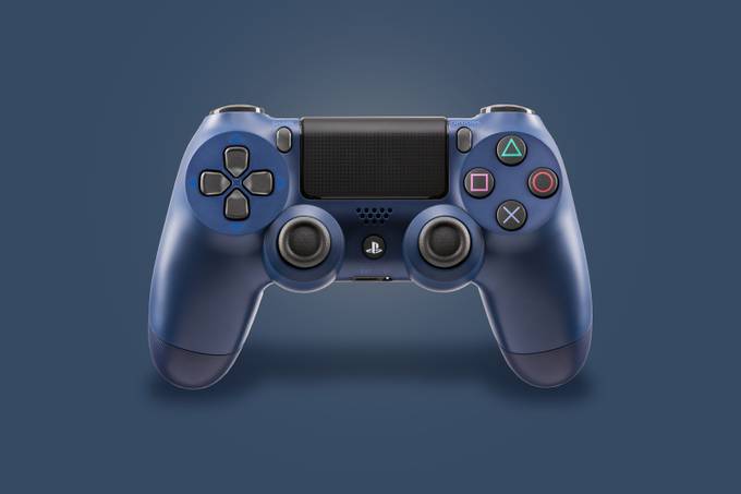 PS4 Midnight Blue Controller by ConorH - Technology Photo Contest 2018