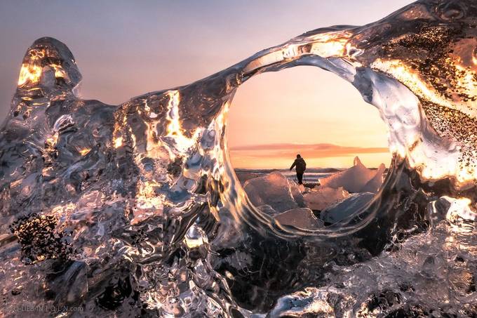 Ice photographer by q-liebin - Ice And Snow Photo Contest