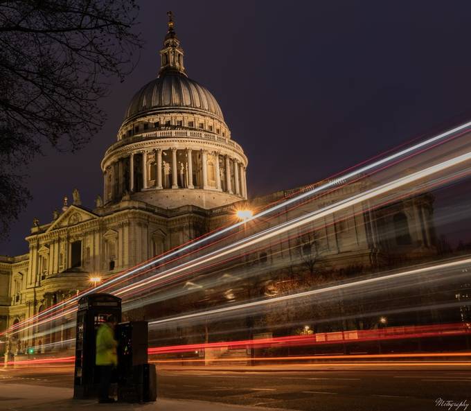 St Pauls at Night by DaveMctography - Experimental Photography Project