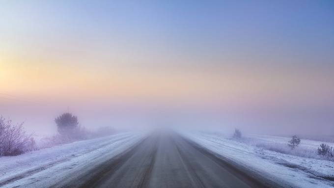 Road without end by AlexanderTumashov - Straight Roads Photo Contest