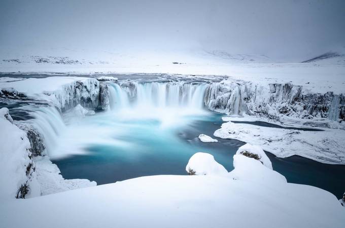 Godafoss Iceland 2019 by patsphoto - We Love The Winter Photo Contest