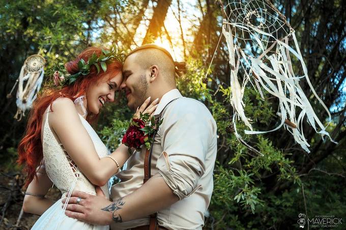 Happy couple by Maverickneru - Wedding Stories Photo Contest