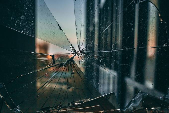 Broken glass by MarkoBeljan - All About Layers Photo Contest