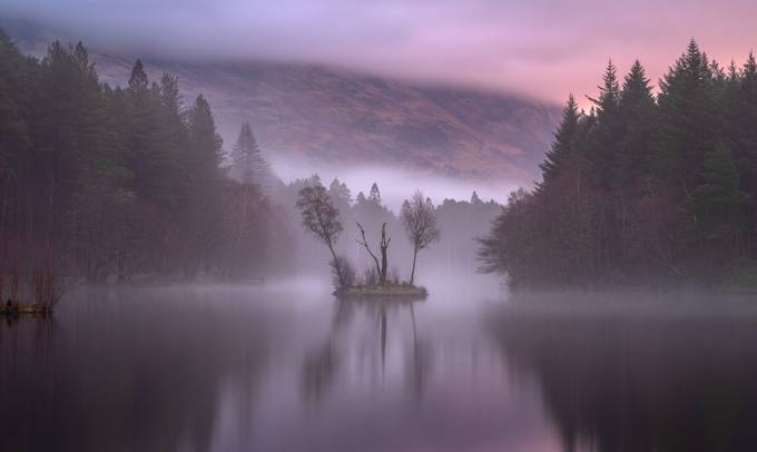 Misty Lochan by jaybirmingham - Creative Landscapes Photo Contest vol4