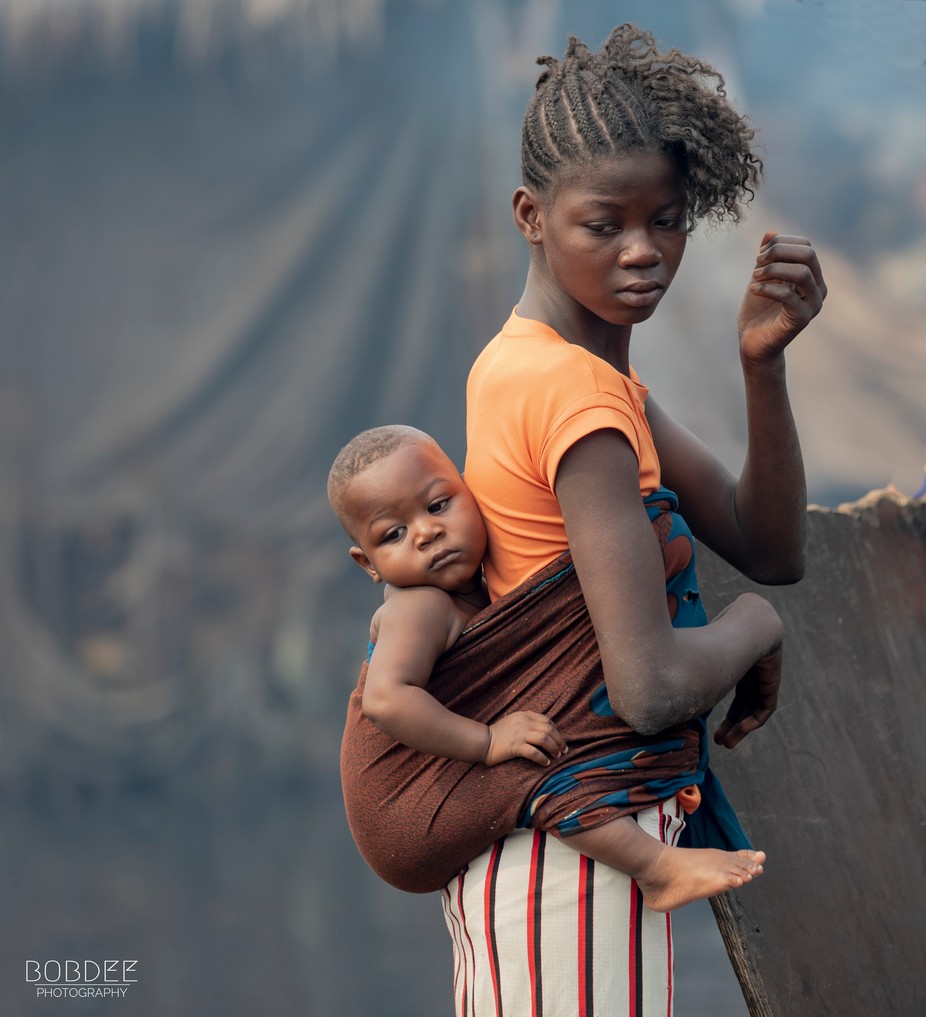 Young Mother by bobdee - Shallow Depth Photo Contest