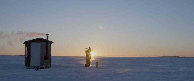 Northern Winter -55c. This is a frame from a short film we shot.  by adamjmckay - People Working Photo Contest