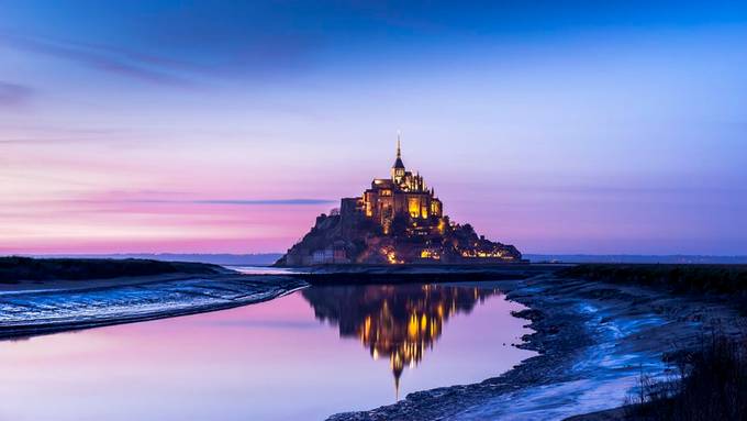 Mont-St-Michel-reflection by Imdev - Around The World Photo Contest Digital Camera World