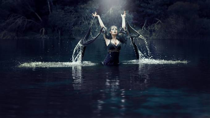 The Lady of the Lake by clementinacabral - Fantasy And Illusion Photo Contest