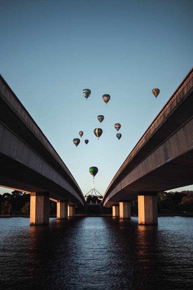 Sunrise Balloons in Australia&#039;s Capitol by SeasonAscent