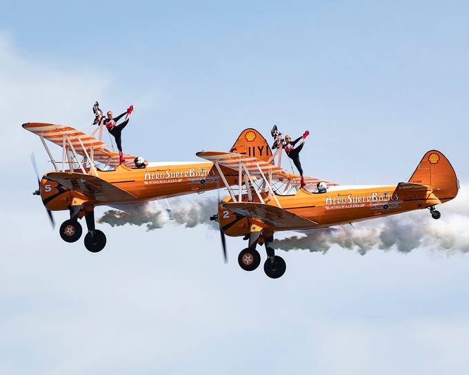 Wing Walkers - #Newcastle Festival of Flight by stevendouglas - Everything Aircrafts Photo Contest