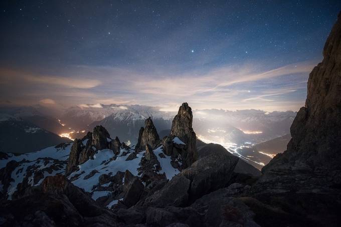 Alpine night by NiCoBoCo - The Night Sky Photo Contest