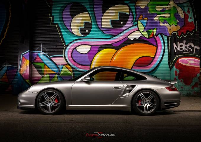 Porsche by stevechoryan - Graffiti Art Photo Contest