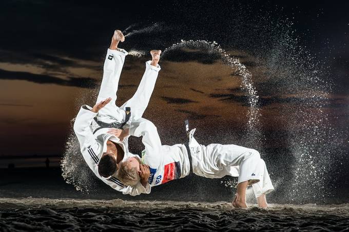Judo on the beach 2 by UnTill - Fitness Photo Contest