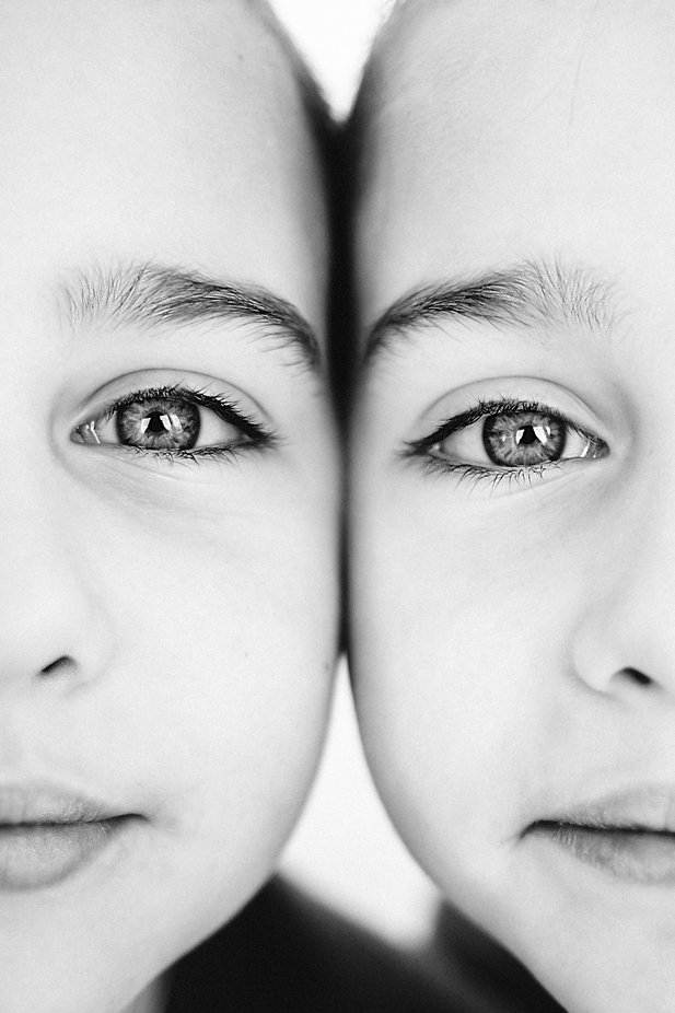 Identical Twins, Eye to Eye  by heathermchenrywilson - Monthly Pro Photo Contest Volume8