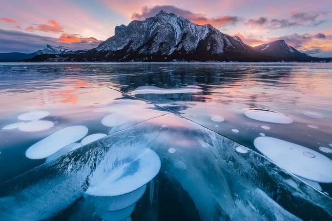 Morning Rush by scottaspinall - Frozen Waterscapes Photo Contest