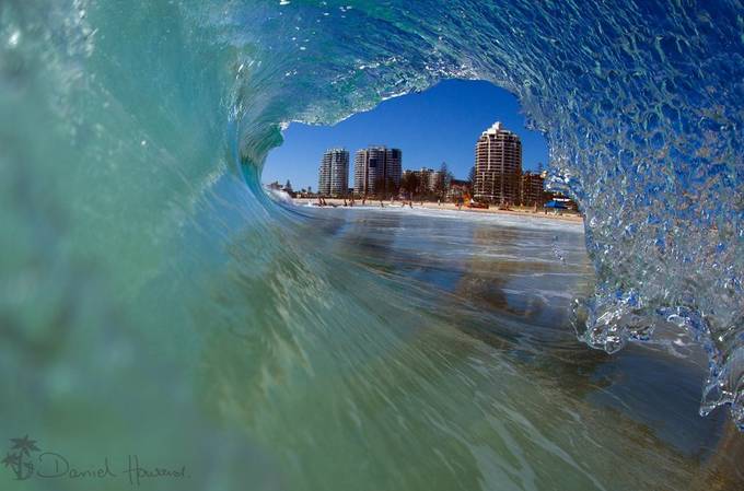 Inside Looking out Coolangatta by OceanArtwork - The Beauty Of Waves Photo Contest