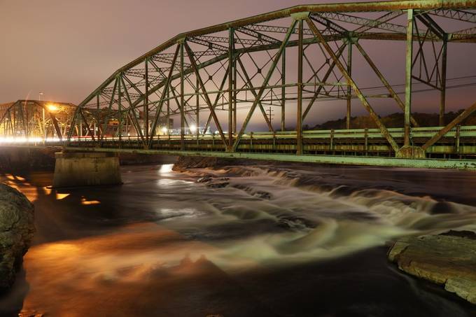 Falls under bridge. by swavzmarlicki - Everything Bridges Photo Contest