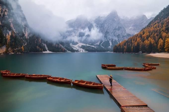 Lago di Braies by adrianstanica - Lake Beauty Photo Contest