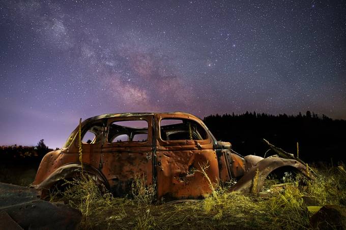 Rusting Under the Stars by tpeakphotos - Rusty Photo Contest