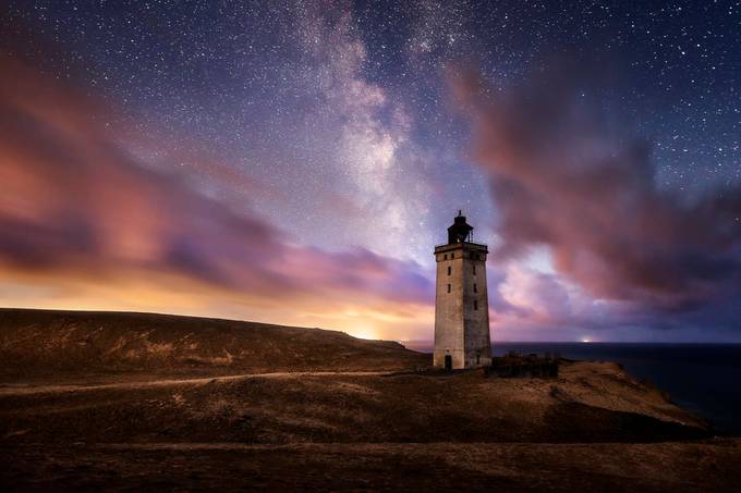 Rubjerg Knude Lighthouse Night by madspeteriversen - Covers Photo Contest Volume12