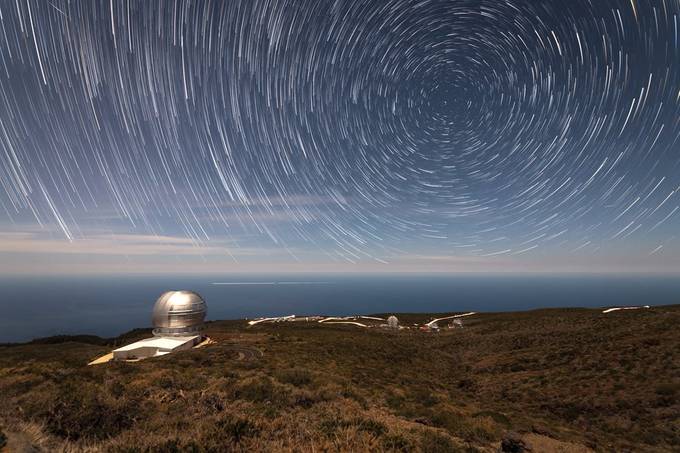 Gran Telescopio Canaria by hasmonaut - Mysterious Nights Photo Contest