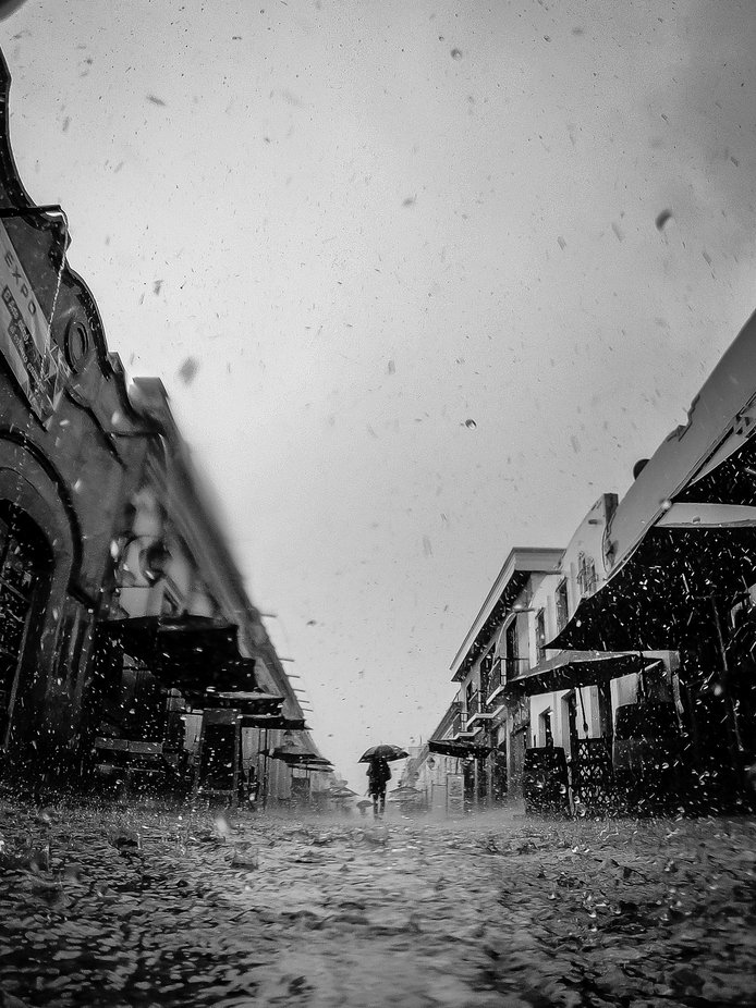 The Rain by SvenDelaye - Urban Diaries Photo Contest