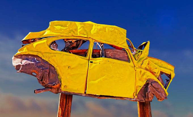 Car Art by PreissAlex - Yellow Moments Photo Contest